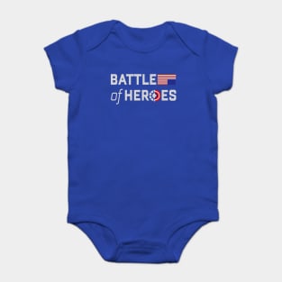 Battle of heroes Baby Bodysuit